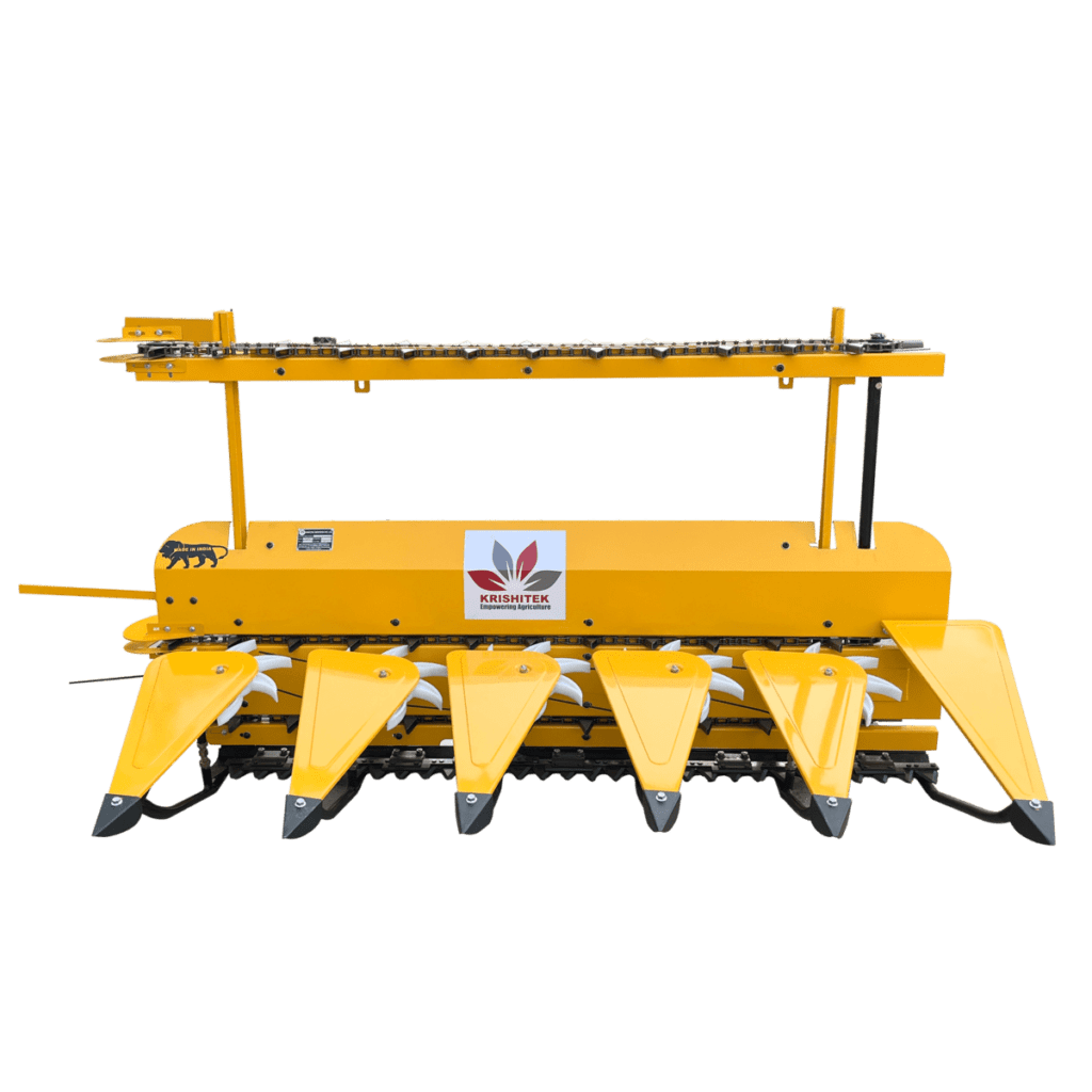 Reaper Attachment For Power Tiller