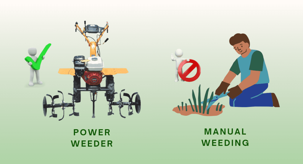 Cost Analysis Power Weeders vs. Manual Weeding​